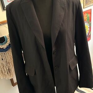 Womyn Black and White Striped Fabric